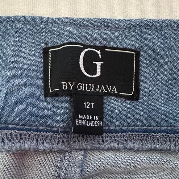 Vintage Jeans Womens Size 12 Tall Pull On Stonewash Stretchy Waist Retro 90s - Picture 7 of 7